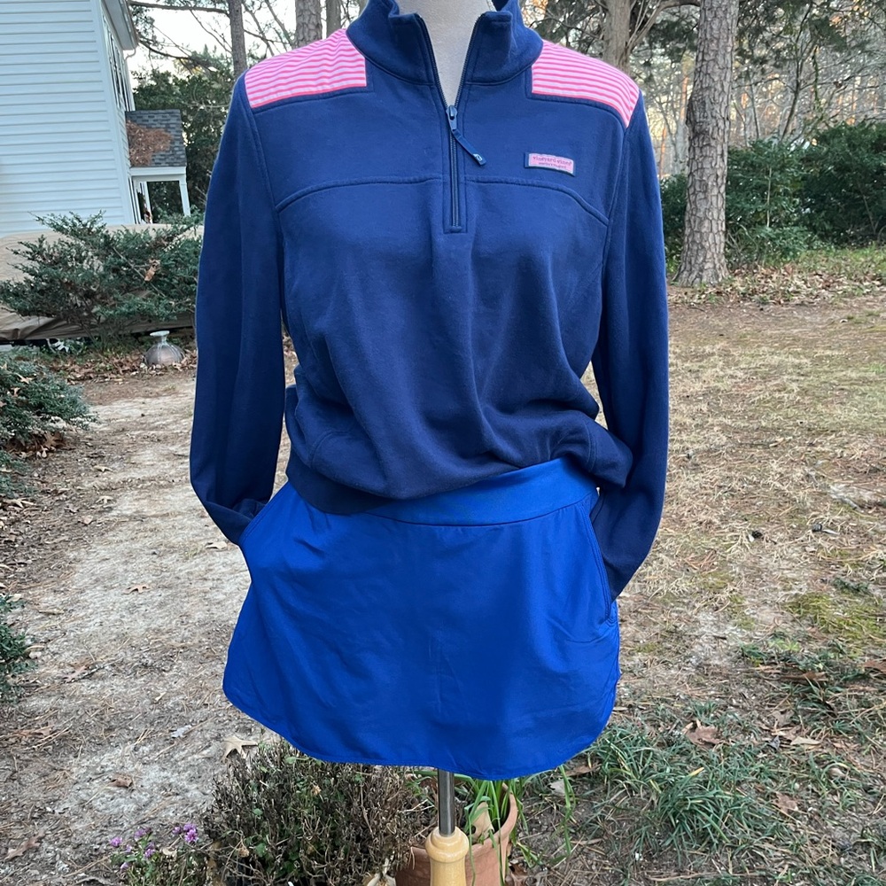 Vineyard Vines Athletic Skorts (2), Black &  Blue, Size XL, EUC